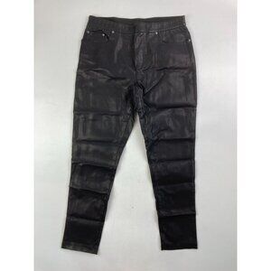 DG2 Diane Gilman Women's PS Faux Leather Pull On Pants
